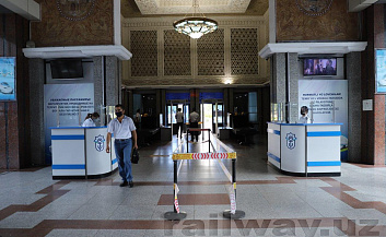 "Sharq" and "Nasaf" trains have started to run from "Tashkent" central railway station